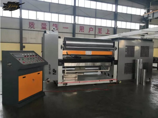 Corrugated Color Box 2 Layer Fluter Cardboard Make Automatic Single Facer Production Line